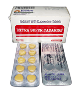 Extra Super Tadarise 100 мг(Тадалафил 40 мг+Дапоксетин 60 мг)