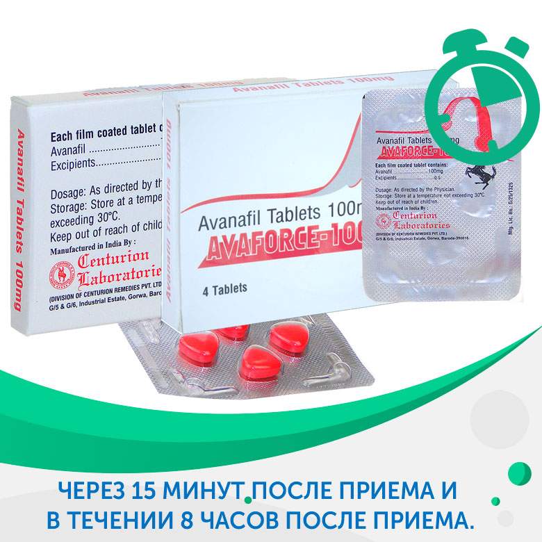 Через сколько наступает эффект Avaforce Через сколько наступает эффект Avaforce