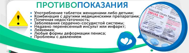 Эрегра противопоказания Эрегра противопоказания